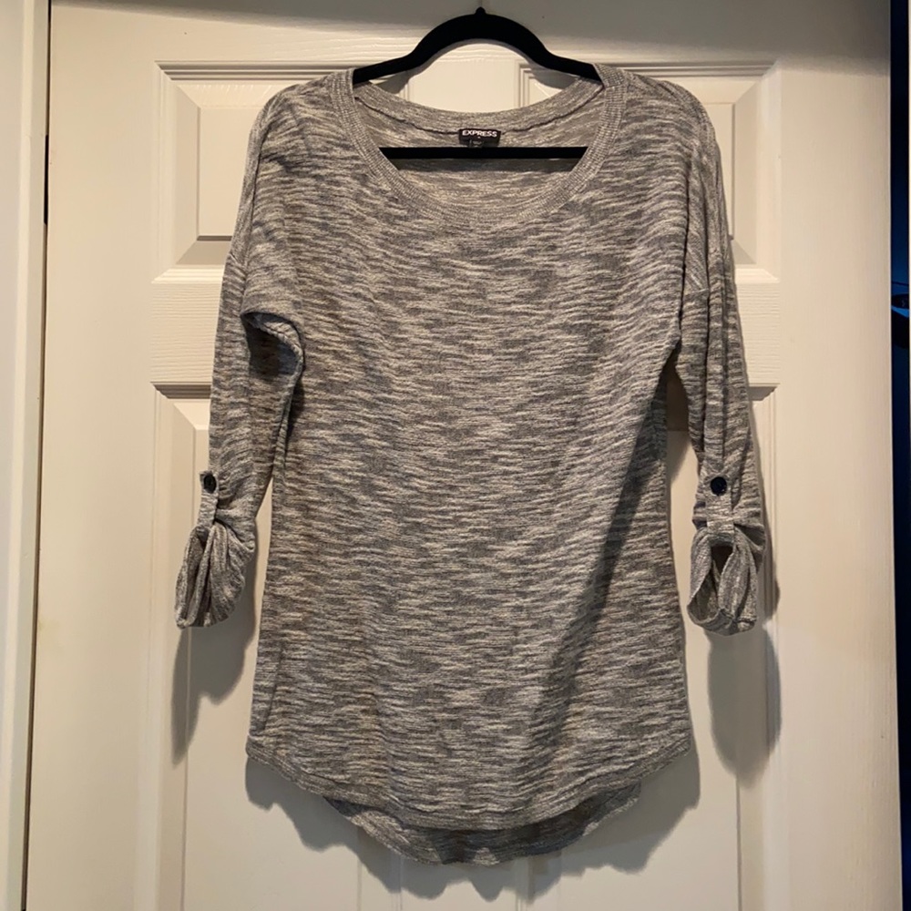 Soft grey sweater